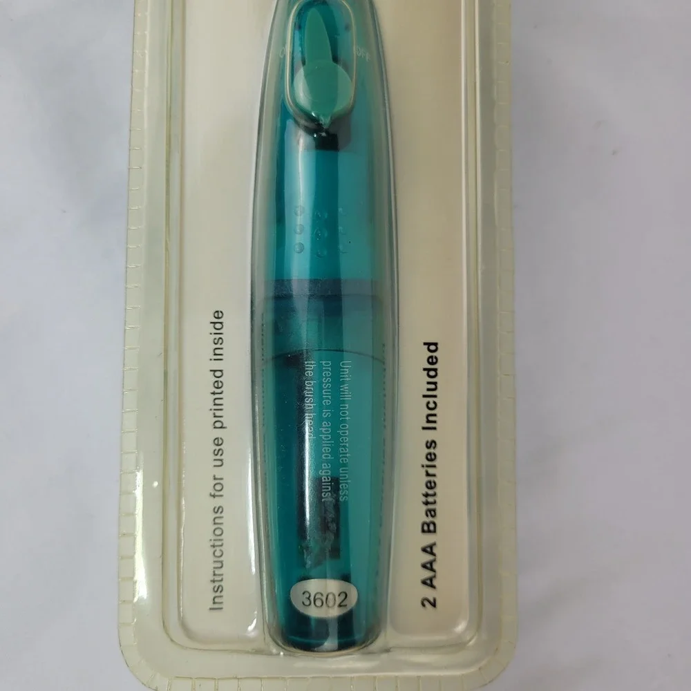 HoMedics PowerDent Sparkle Electric Toothbrush Smart Sensor Teal PT-5RH New